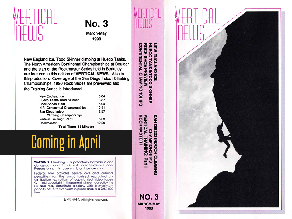 Vertical News #3 VHS Cover